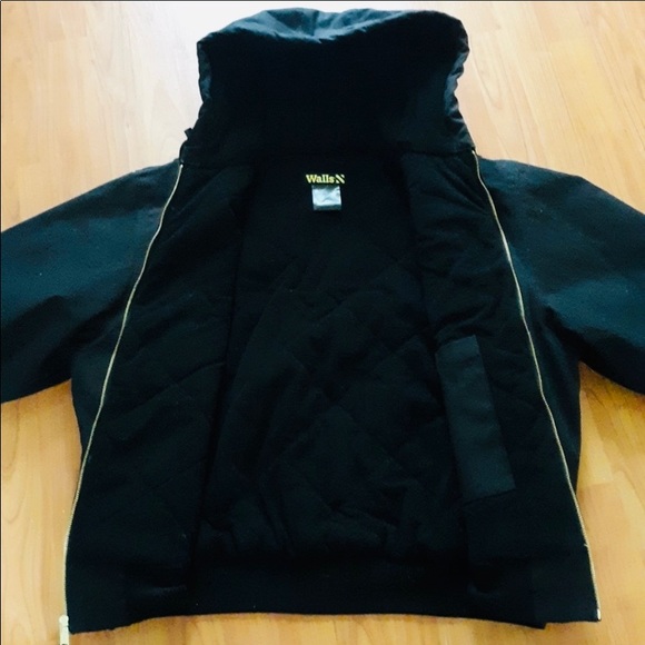 Black Heavy Duty Jacket w/Insulation by Walls - Picture 3 of 8